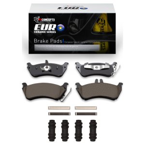 Mercedes-Benz ML350 Brake Pads - Rear - R1 Concepts - Euro Ceramic - `98-`05